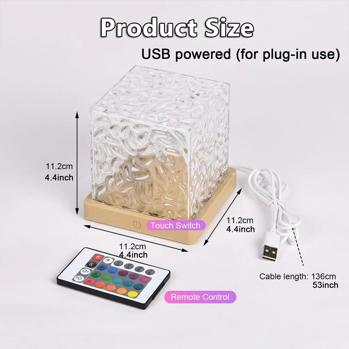 Galaxy Water Ripple Projector Lamp