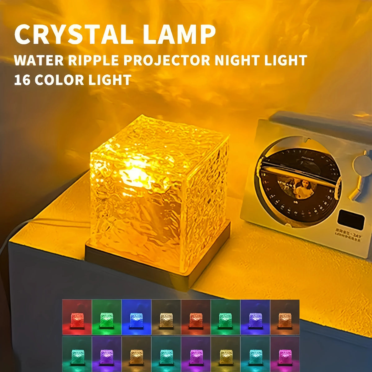 Galaxy Water Ripple Projector Lamp
